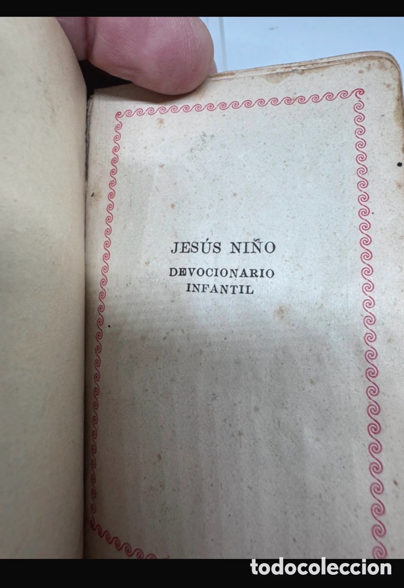 Libros de segunda mano: Jes&uacute;s ni&ntilde;o devocionario infantil de 1947 - Foto 7