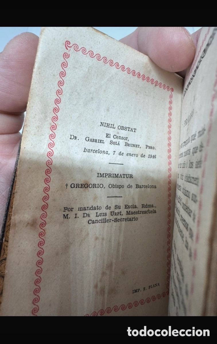 Libros de segunda mano: Jes&uacute;s ni&ntilde;o devocionario infantil de 1947 - Foto 9