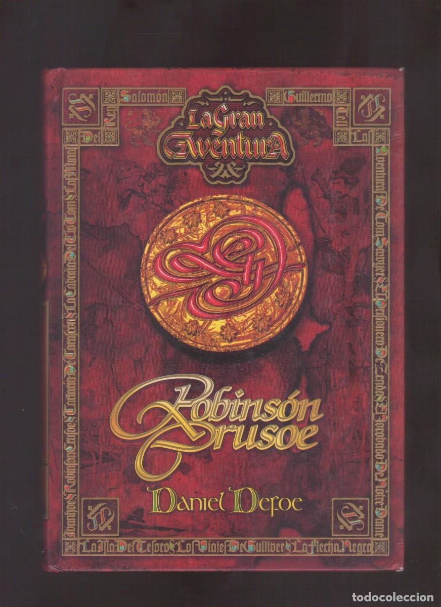Libros de segunda mano: Bd. Robins&oacute;n Crusoe (Daniel Defoe) - Foto 1