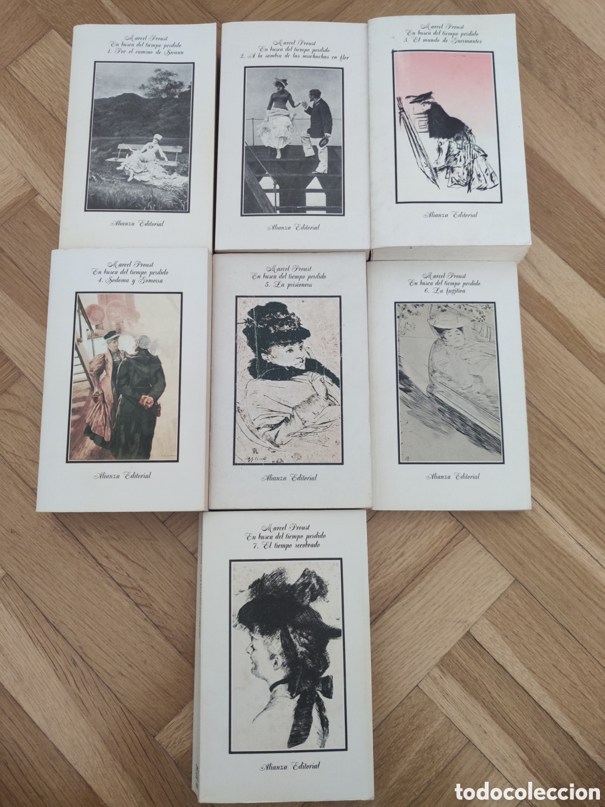 Libros de segunda mano: En busca del tiempo perdido. Marcel Proust. Alianza. Completa - Foto 1
