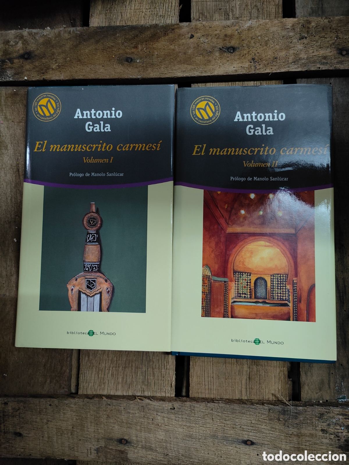 Libros de segunda mano: El manuscrito de carmes&iacute; (volumen 1 y 2) - Foto 1