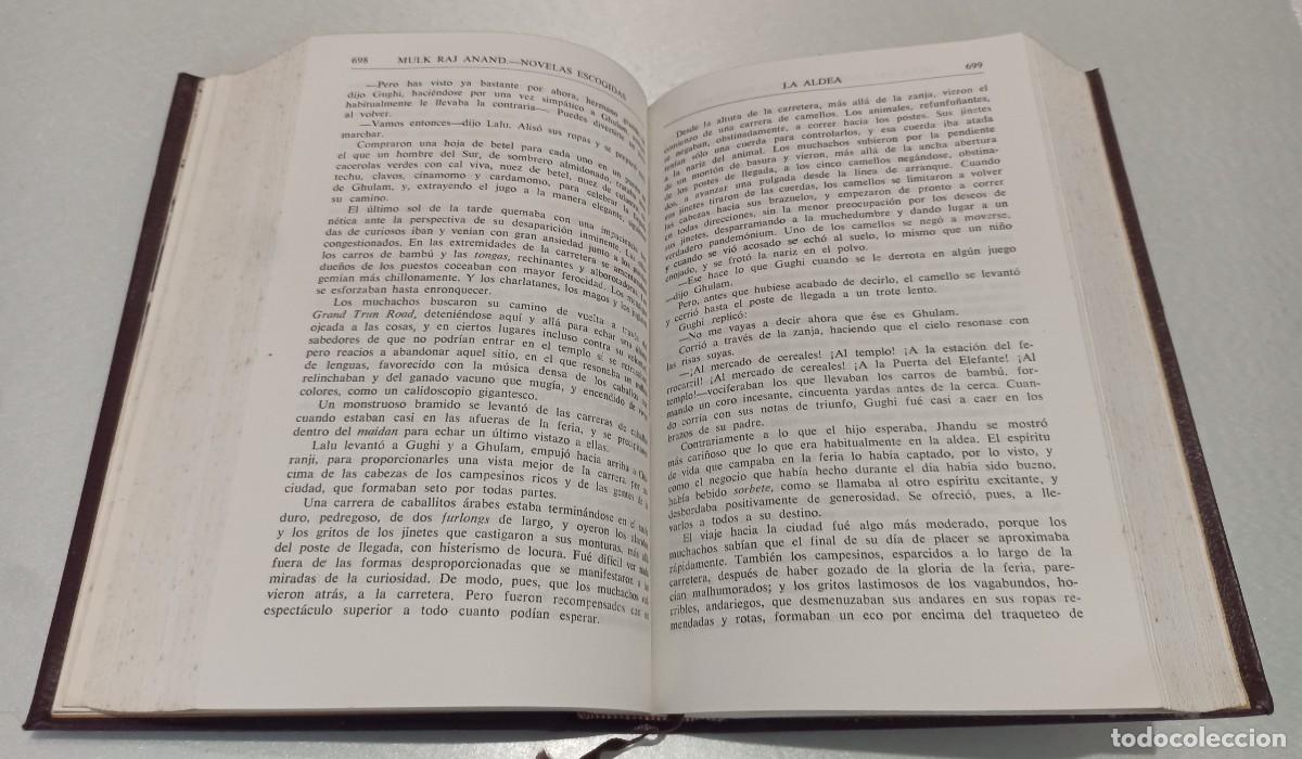 Libros de segunda mano: MULK RAJ ANAND.- Novelas Escogidas. - Foto 2