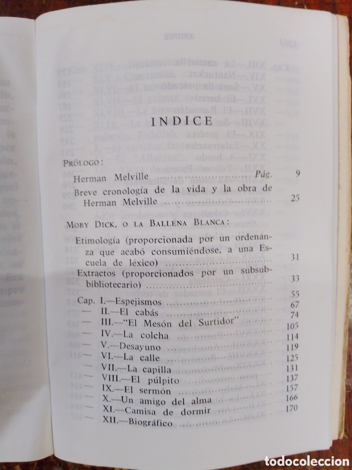 Libros de segunda mano: MOBY DICK. MELVILLE, HERMAN. AGUILAR. 1967 - Foto 3