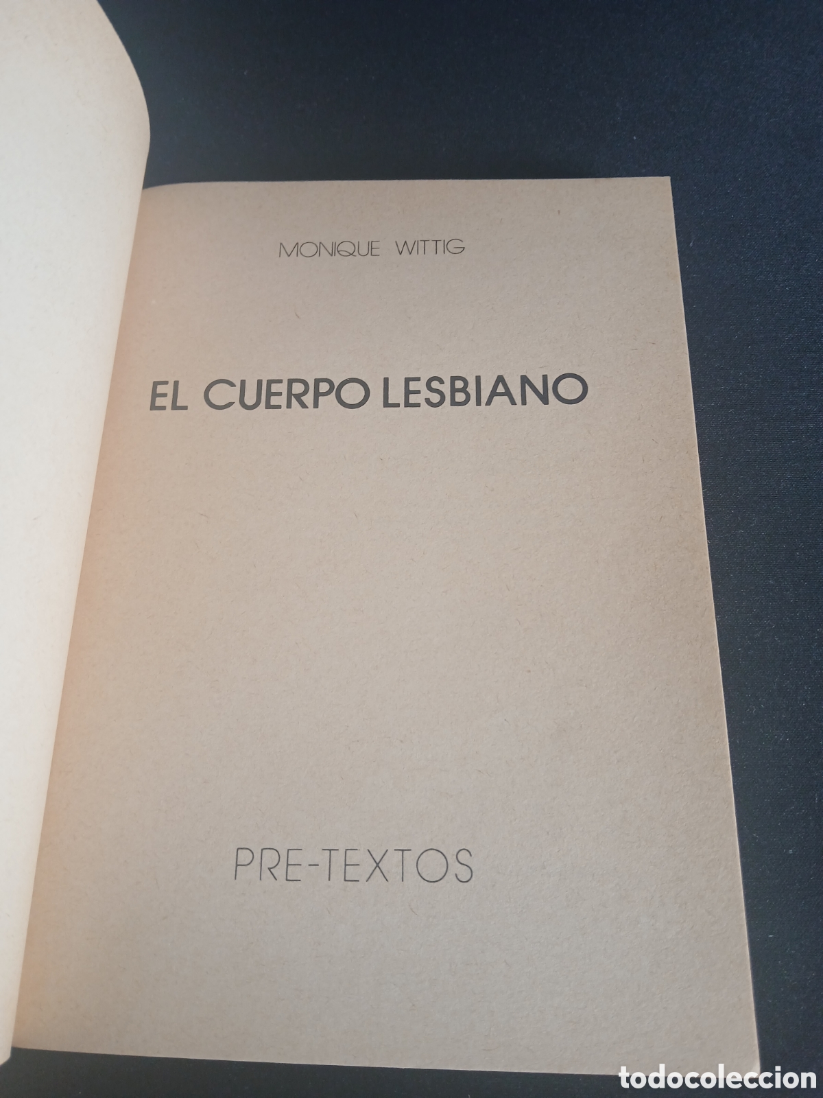 Libros de segunda mano: Monique Wittig. El cuerpo lesbiano. - Foto 3