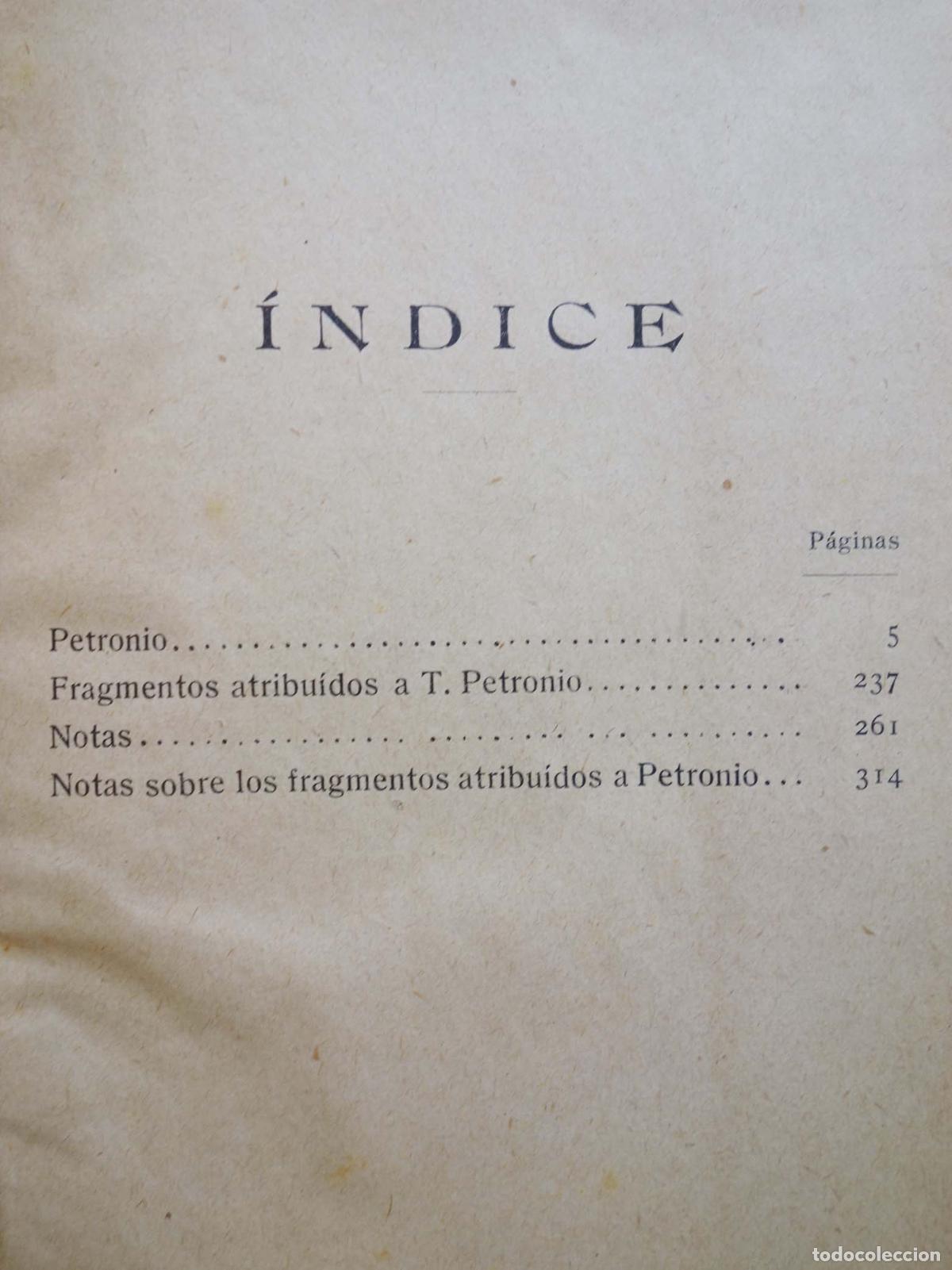 Libros de segunda mano: EL SATIRIC&Oacute;N (Petronio) Bergua, Circa 1960 - Foto 4