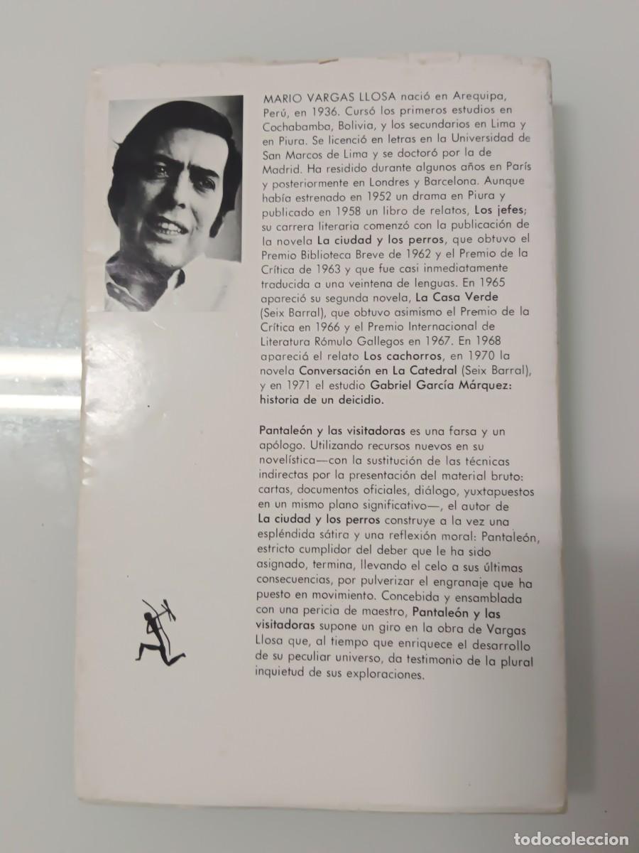 Libros de segunda mano: PANTALEON Y LAS VISITADORAS - Foto 3