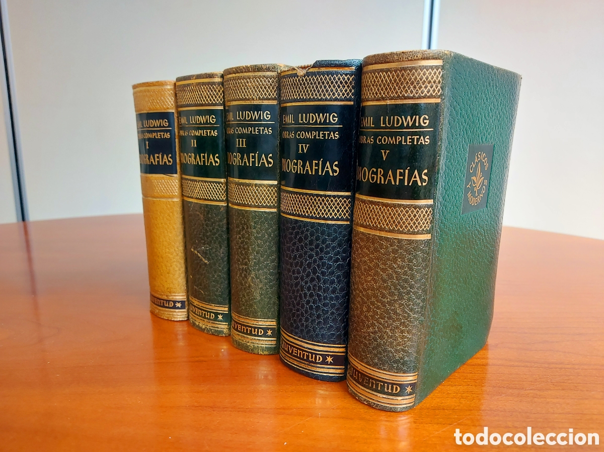 Libros de segunda mano: Emil Ludwig, Obras Completas. Editorial Juventud, 1955-1966. - Foto 2
