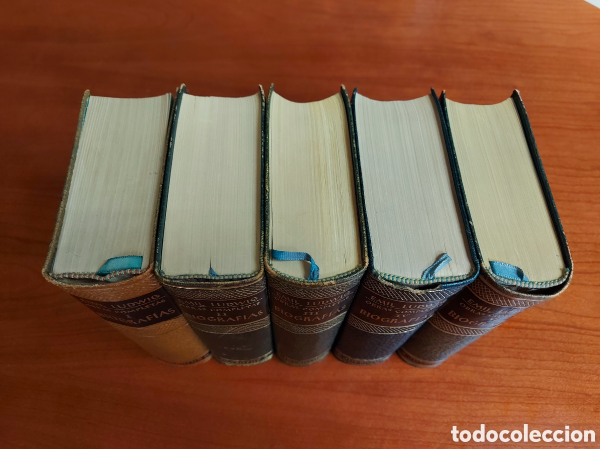 Libros de segunda mano: Emil Ludwig, Obras Completas. Editorial Juventud, 1955-1966. - Foto 6