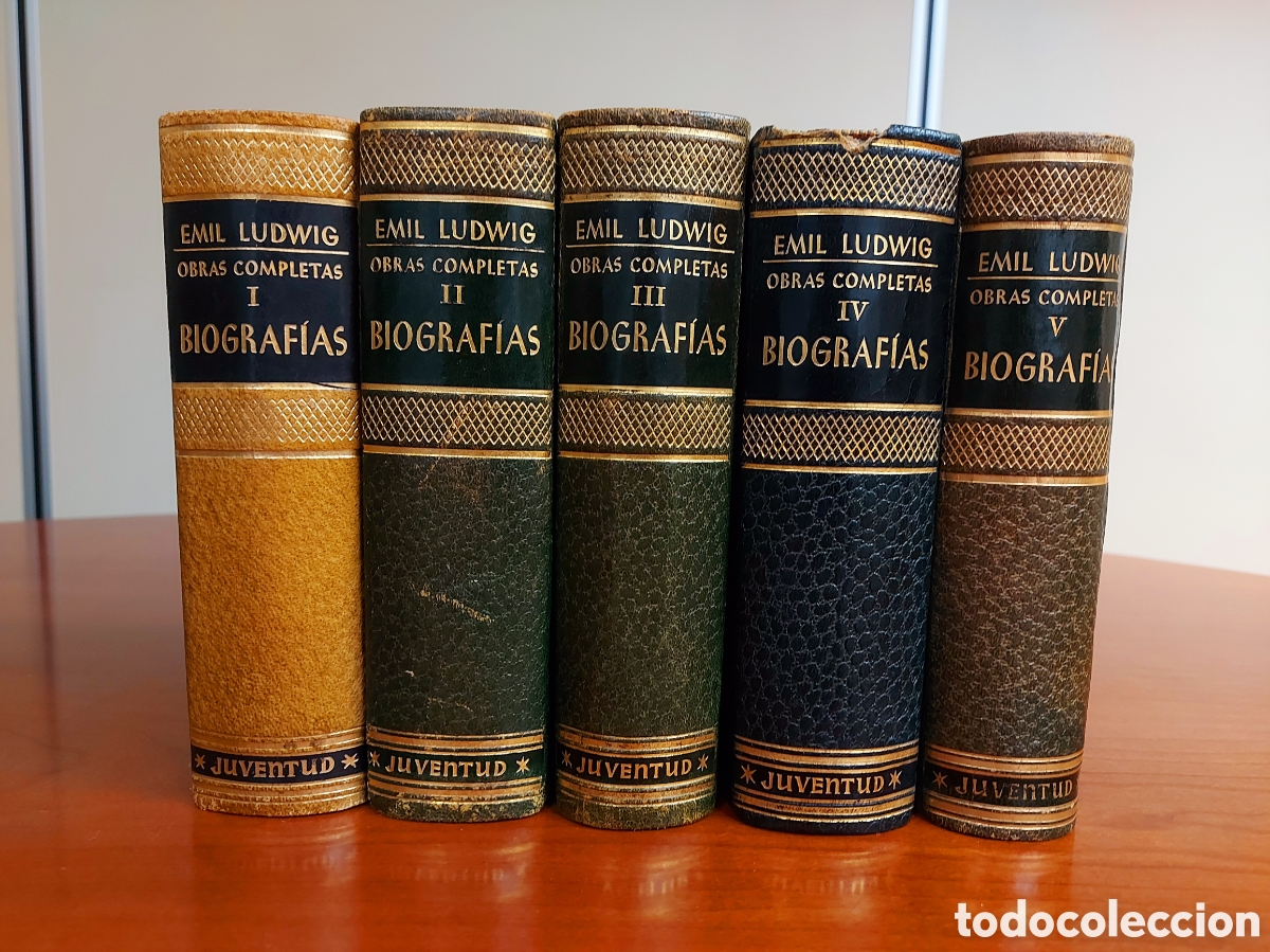 Libros de segunda mano: Emil Ludwig, Obras Completas. Editorial Juventud, 1955-1966. - Foto 1
