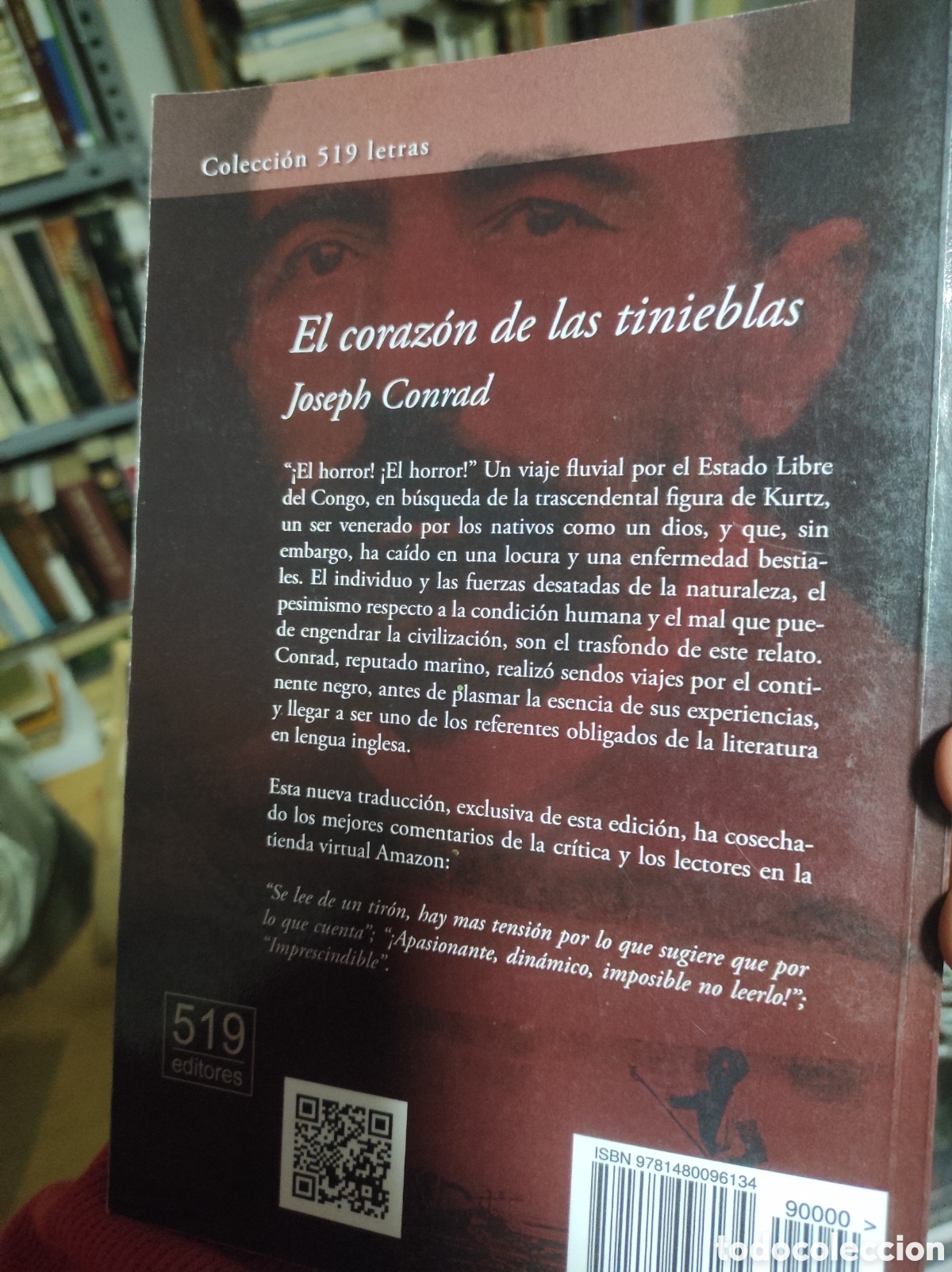 Libros de segunda mano: EL CORAZ&Oacute;N DE LAS TINIEBLAS. CONRAD, JOSEPH. - Foto 2