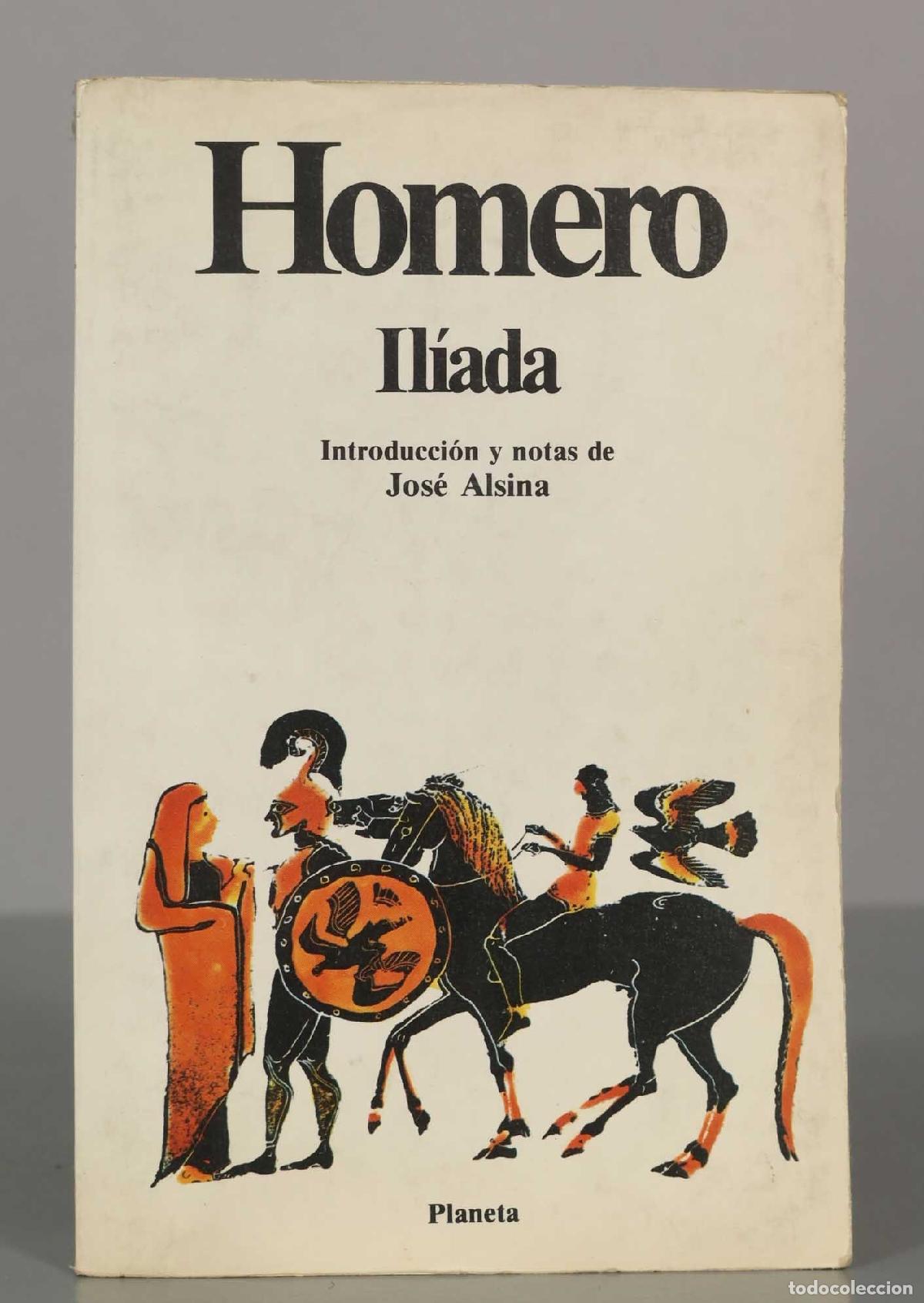 Libros de segunda mano: Homero. Il&iacute;ada. Introducci&oacute;n y notas de Jos&eacute; Alsina - Foto 1