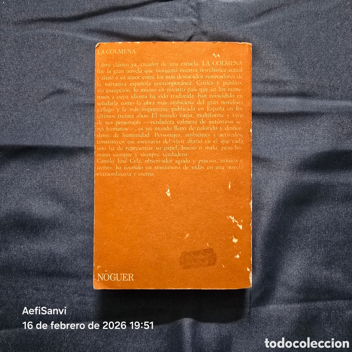 Libros de segunda mano: LA COLMENA (CAMILO JOS&Eacute; CELA) (NOGUER) - Foto 2