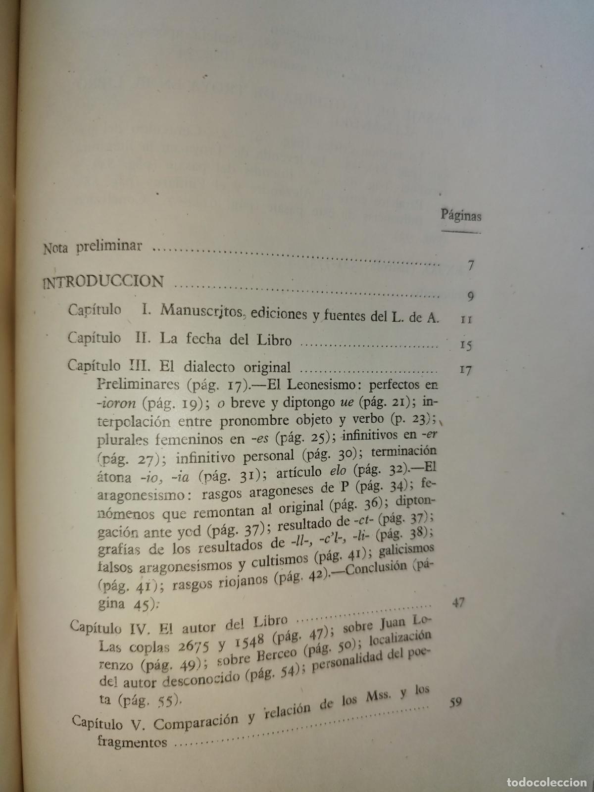 Libros de segunda mano: INVESTIGACIONES SOBRE EL LIBRO DE ALEXANDRE. E. ALARCOS LLORACH - Foto 2