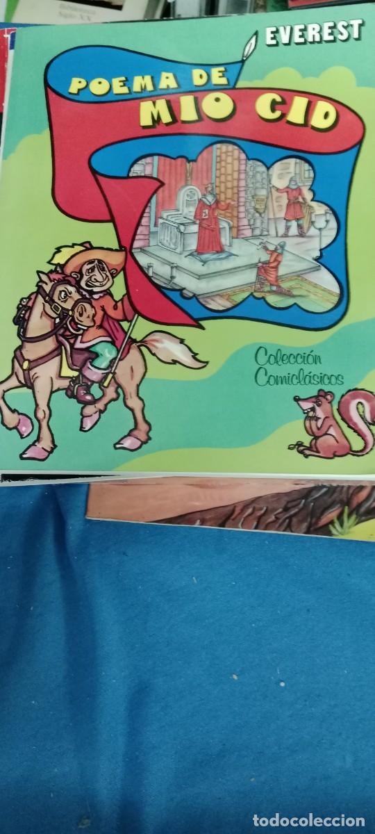 Libros de segunda mano: POEMA DE MIO CID EVEREST COLECCION COMICLASICOS CU-1A - Foto 1