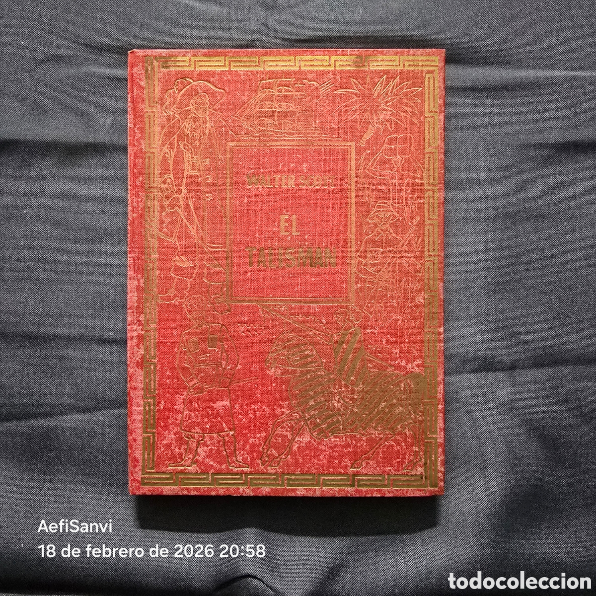 Libros de segunda mano: EL TALISM&Aacute;N (WALTER SCOTT) (BAGU&Ntilde;A HNOS.) - Foto 1