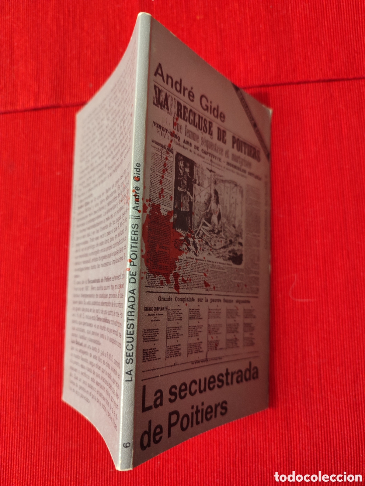 Libros de segunda mano: &rdquo;La secuestrada de Poitiers&rdquo; Andr&eacute; Gide - Foto 2