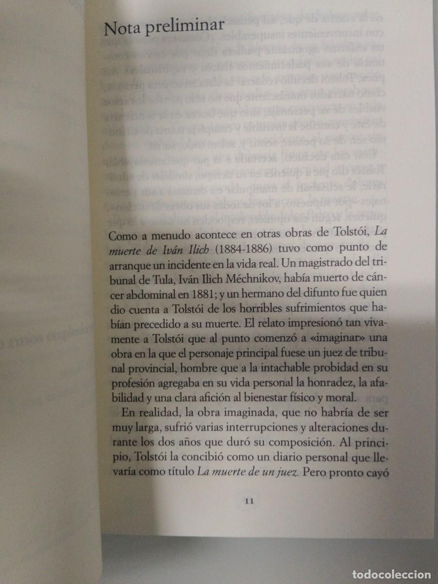 Libros de segunda mano: LA MUERTE DE IVAN ILICH. JADZH&Iacute; MURAT - Foto 6