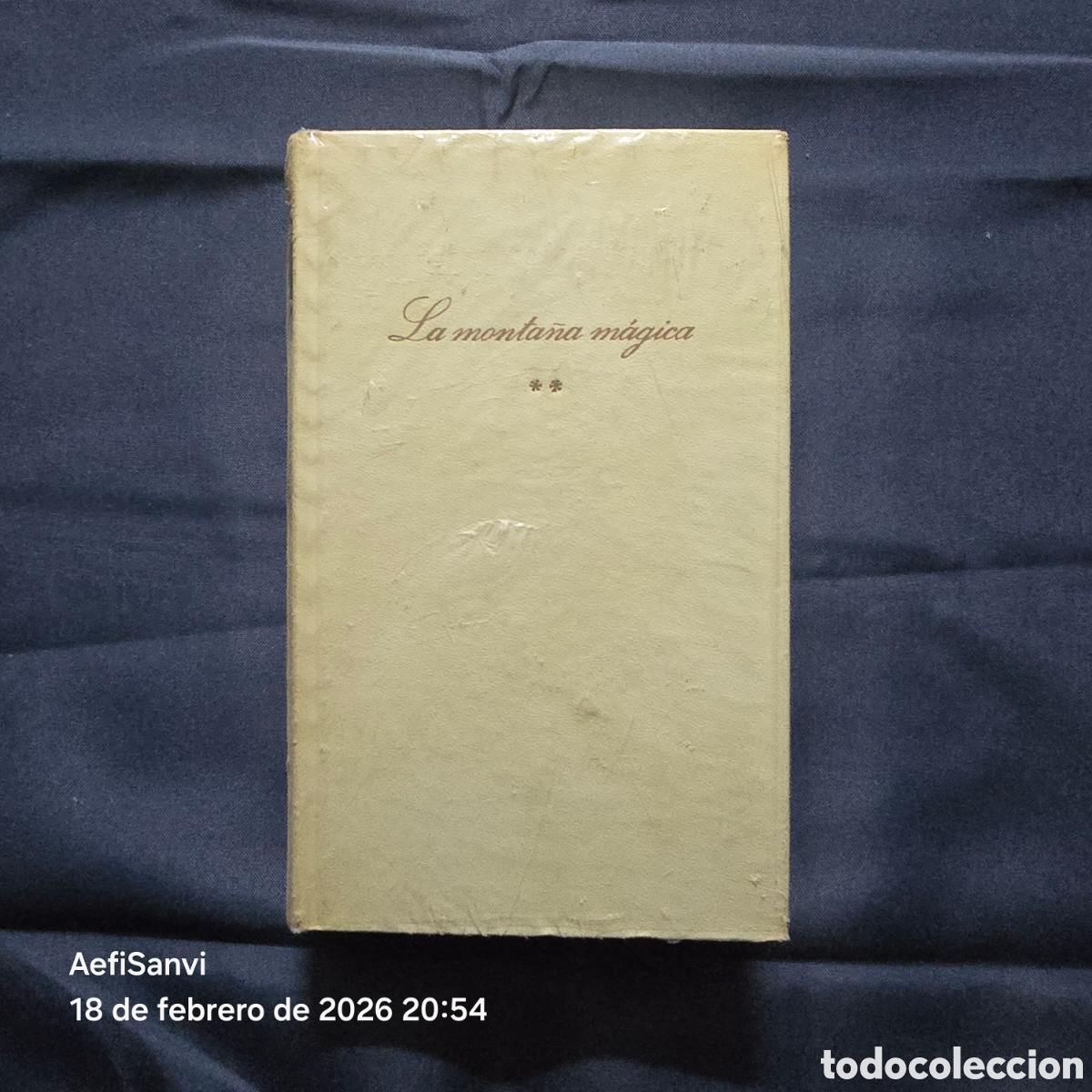 Libros de segunda mano: LA MONTA&Ntilde;A M&Aacute;GICA II (THOMAS MANN) (C&Iacute;RCULO DE LECTORES) - Foto 1