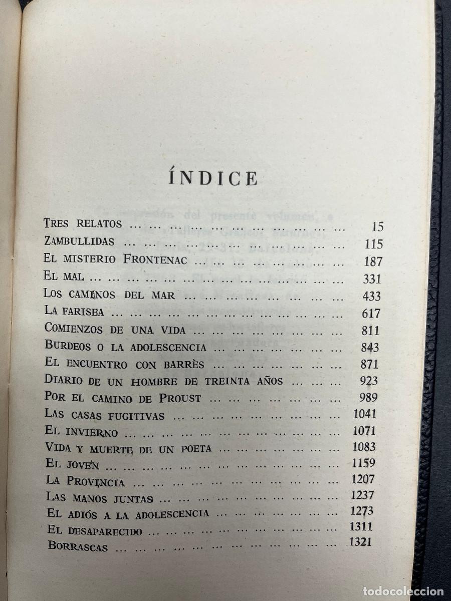 Libros de segunda mano: Obras Completas, Fran&ccedil;ois Mauriac II - Foto 3