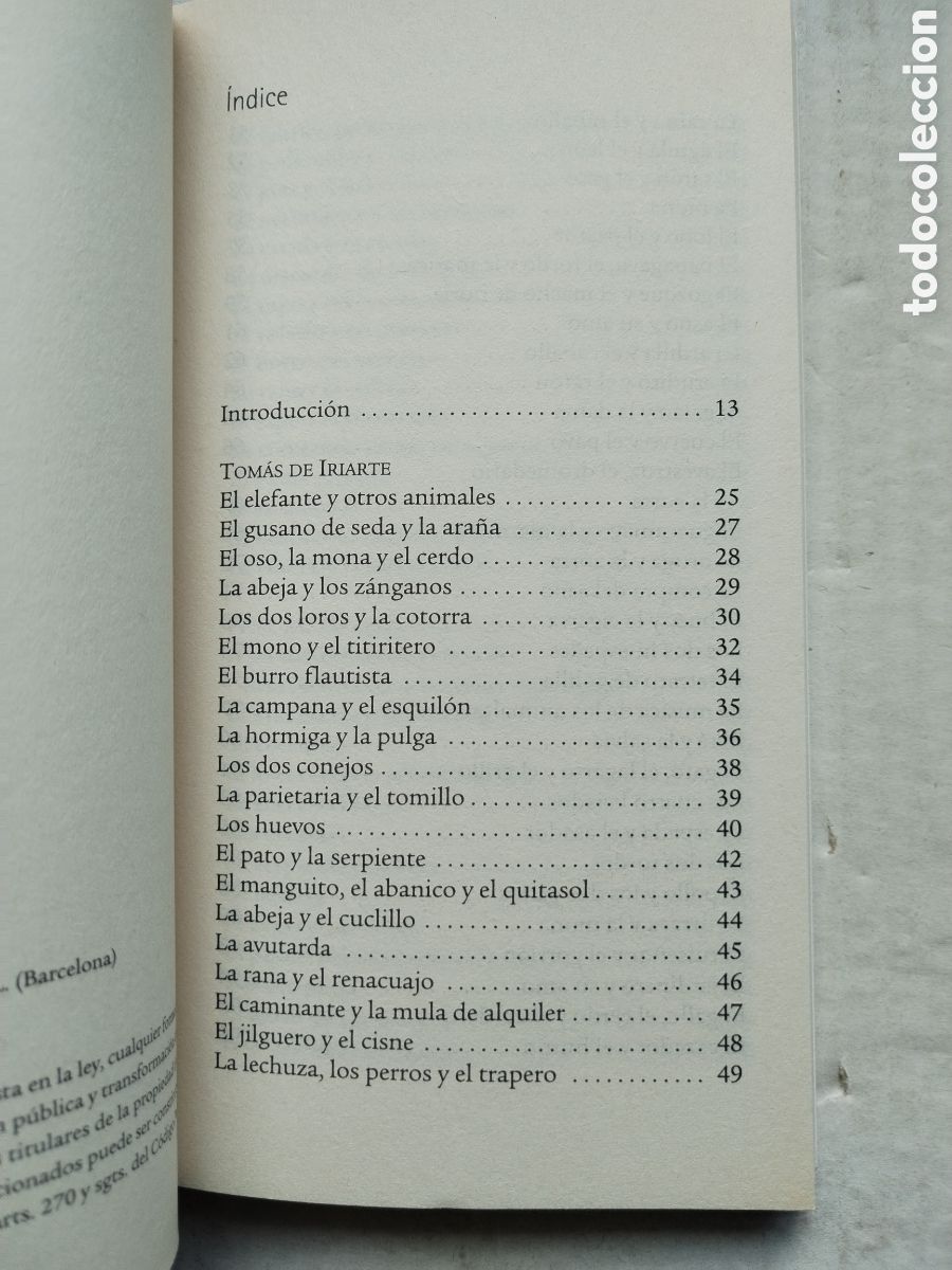Libros de segunda mano: FABULAS/IRIARTE Y SAMANIEGO - Foto 3