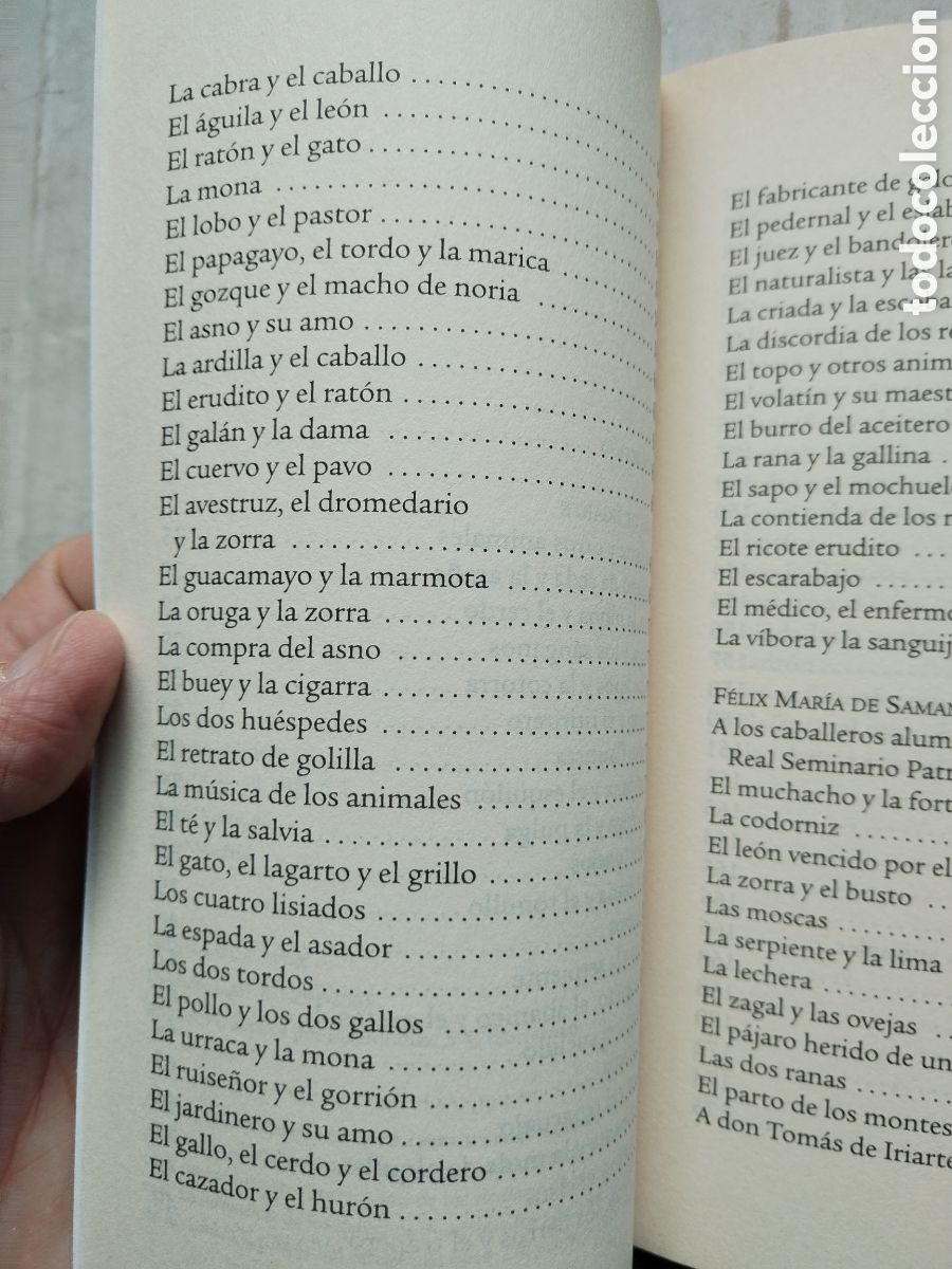 Libros de segunda mano: FABULAS/IRIARTE Y SAMANIEGO - Foto 4