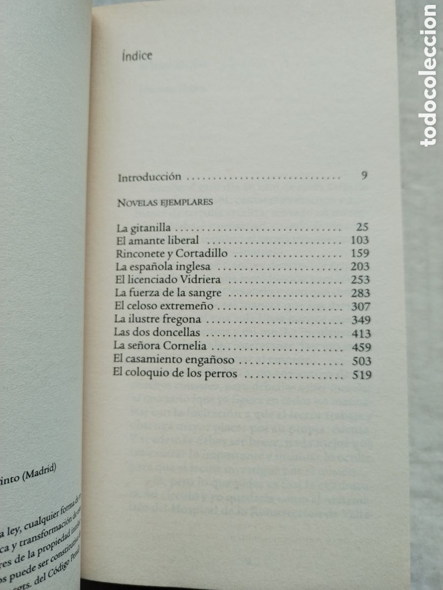 Libros de segunda mano: NOVELAS EJEMPLARES(COMPLETAS) /MIGUEL DE CERVANTES - Foto 2