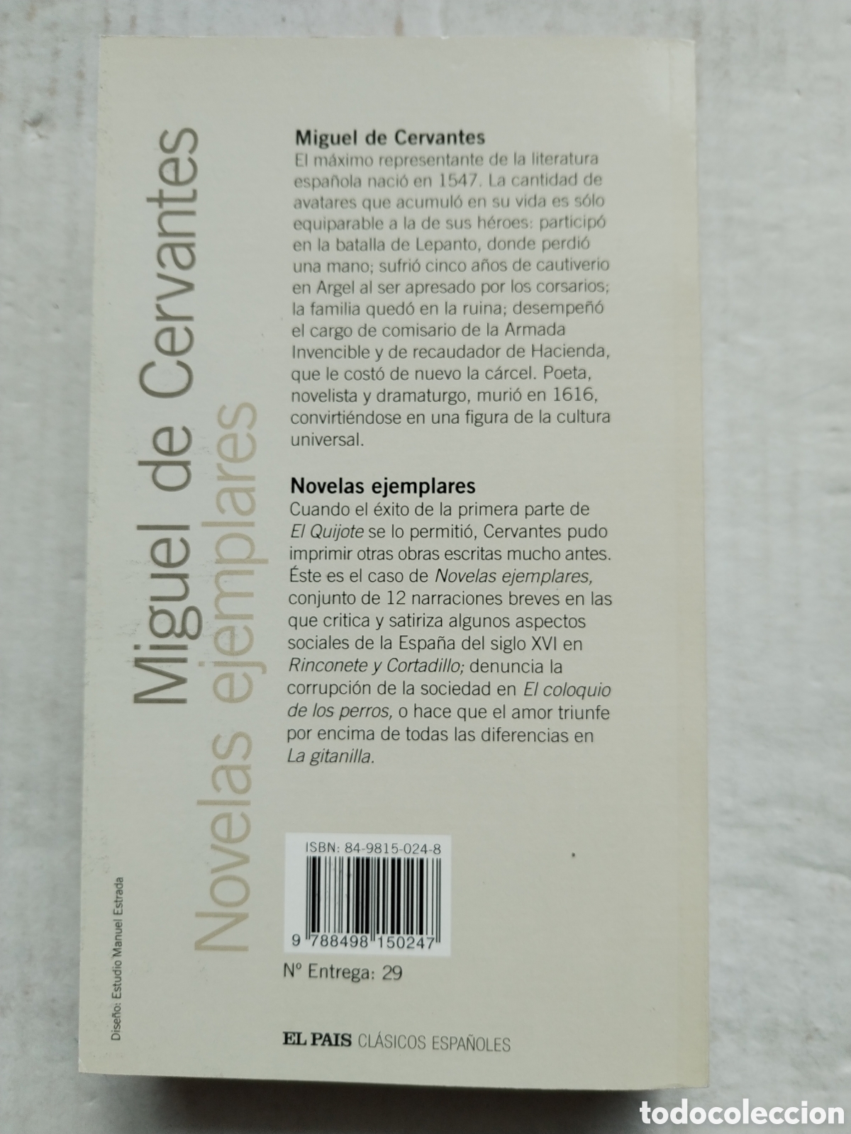Libros de segunda mano: NOVELAS EJEMPLARES(COMPLETAS) /MIGUEL DE CERVANTES - Foto 3