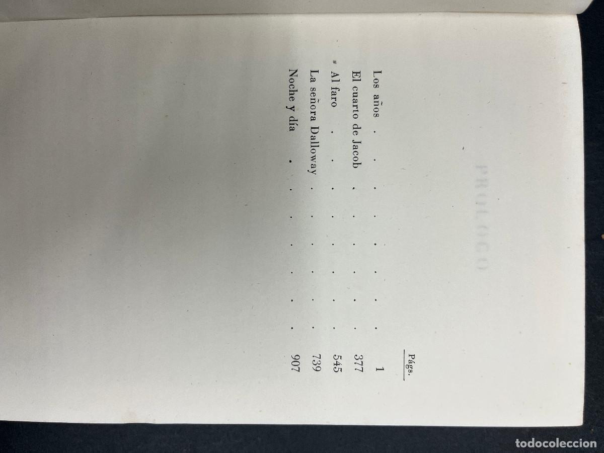 Libros de segunda mano: Virginia Woolf, Obras Completas - Foto 3
