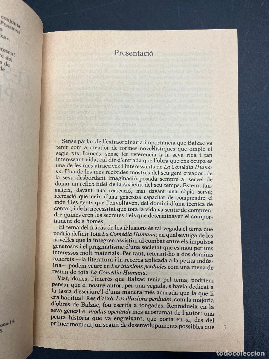 Libros de segunda mano: Les il&middot;lusions perdudes - Foto 3