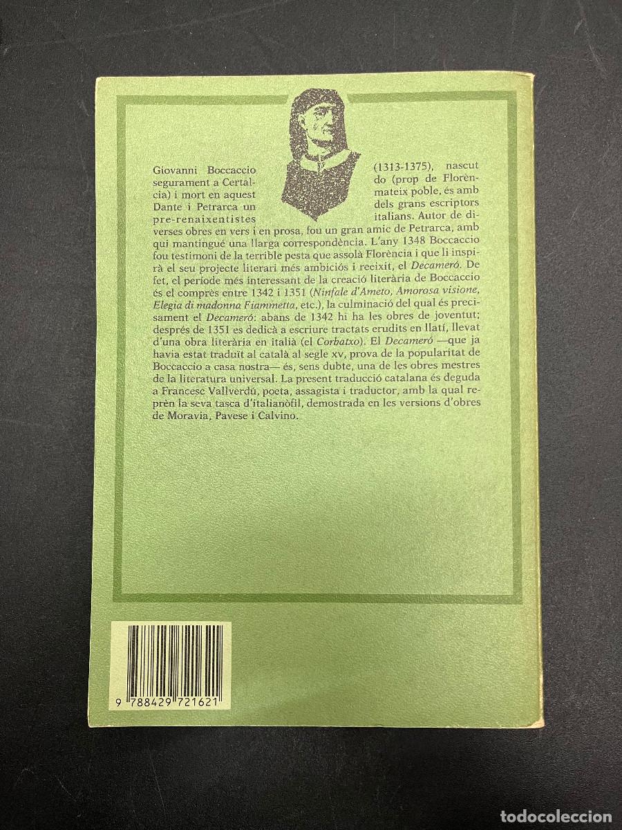 Libros de segunda mano: Giovanni Boccacio, Decamer&oacute; I, II - Foto 3