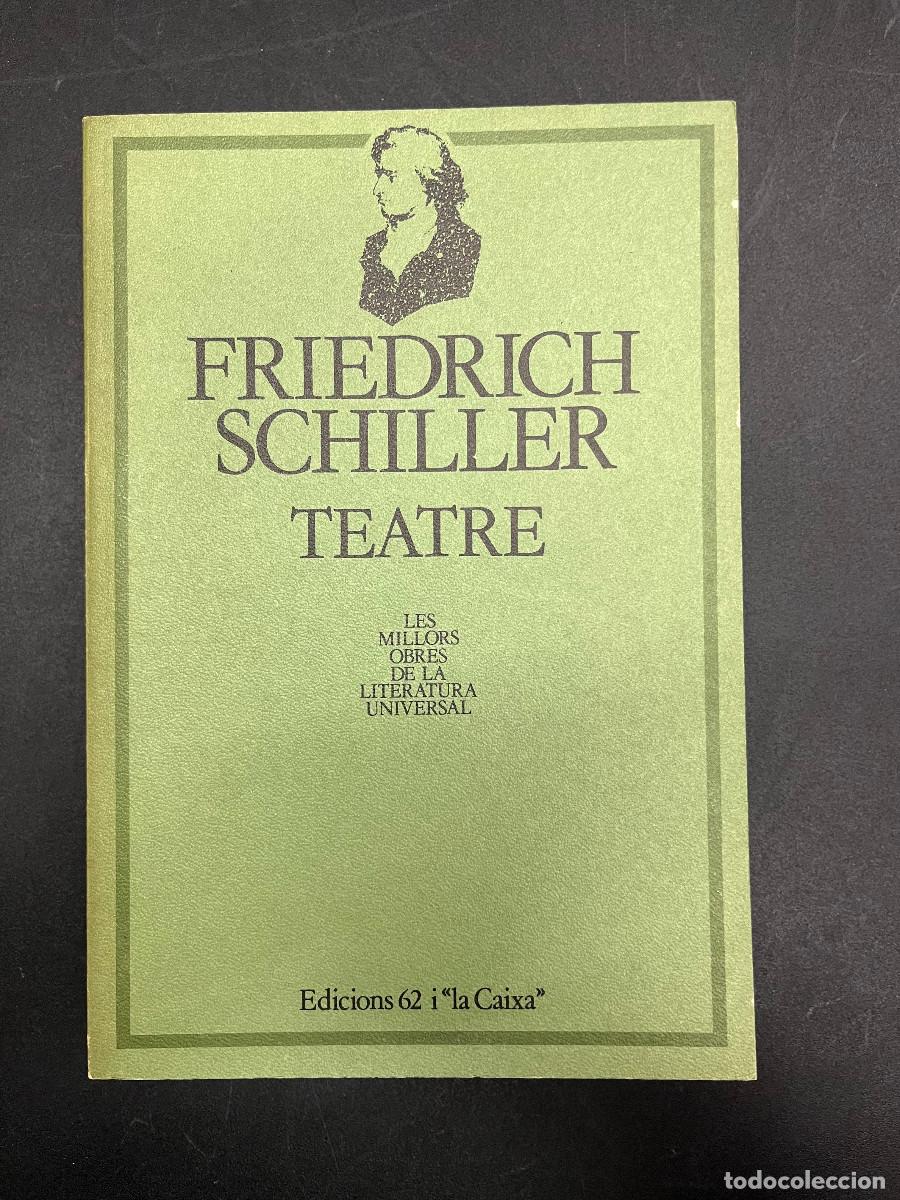 Libros de segunda mano: Friederich Schiller, Teatre - Foto 1