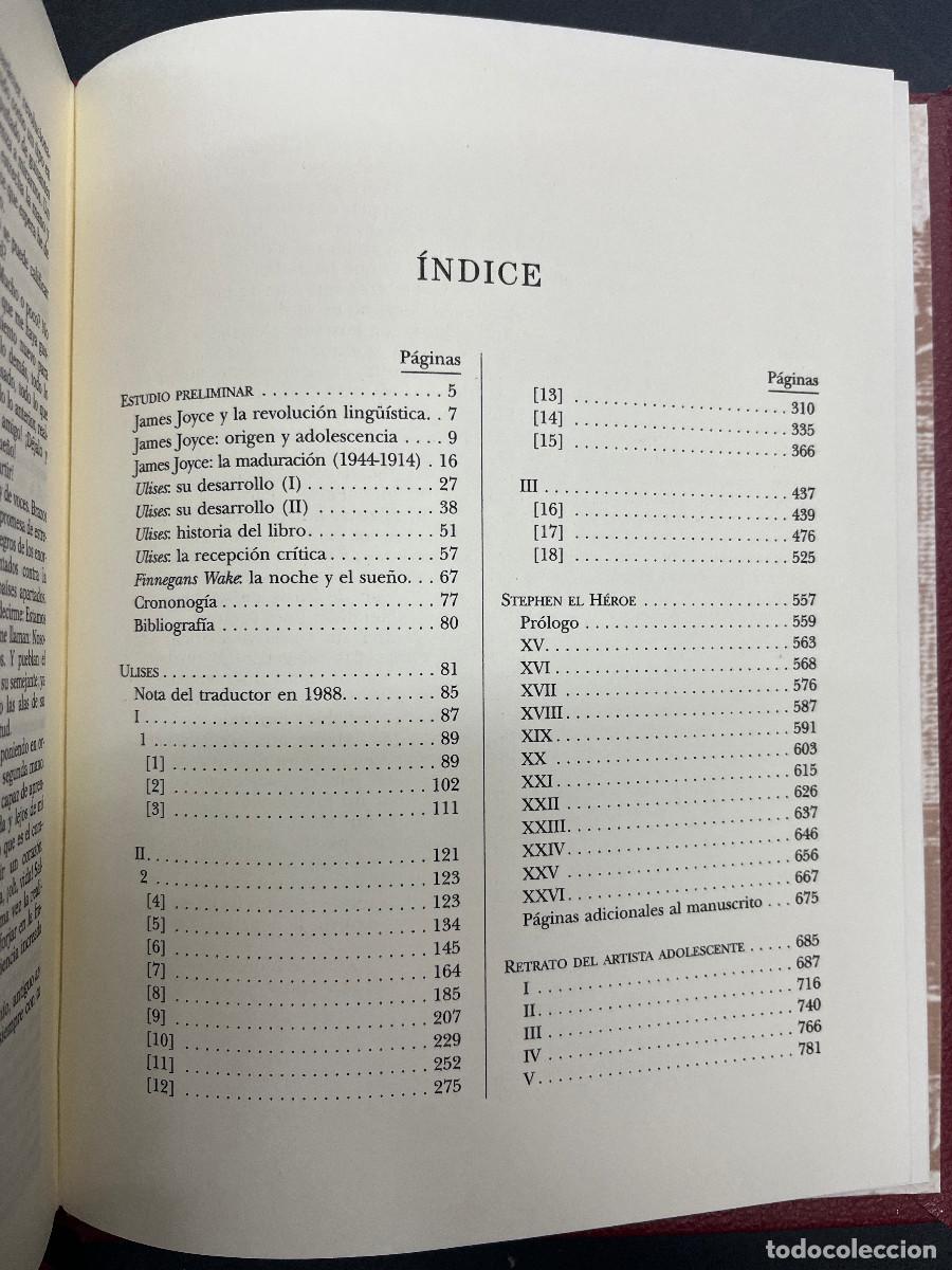 Libros de segunda mano: James Joyce, Obras Completas I - Foto 3