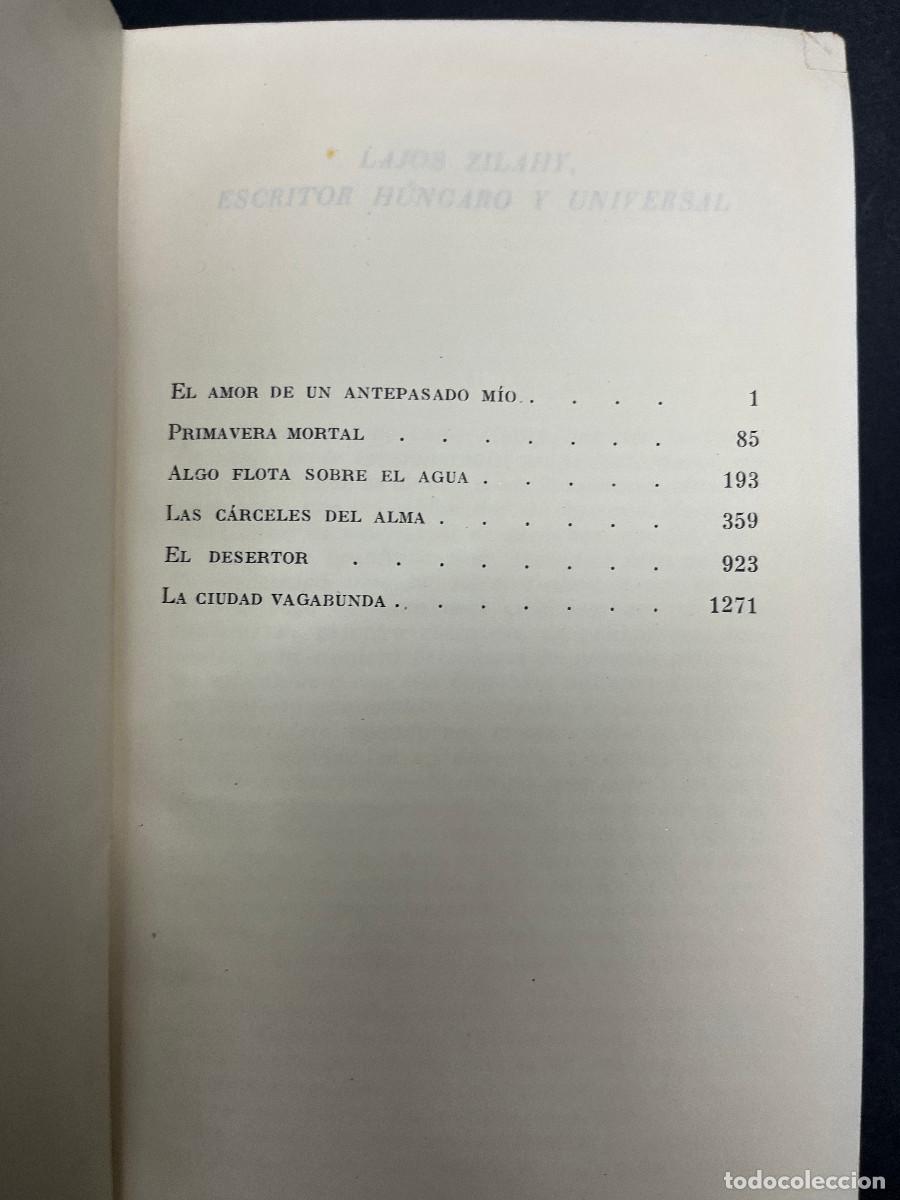 Libros de segunda mano: Novelas, Lajos Zhahi I - Foto 3