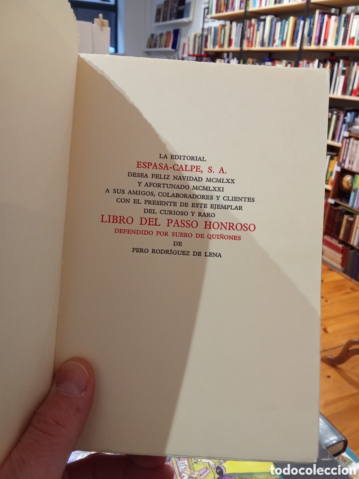 Libros de segunda mano: Libro del Passo Honroso - Pero Rodr&iacute;guez De Lena - Espasa Calpe - Foto 2