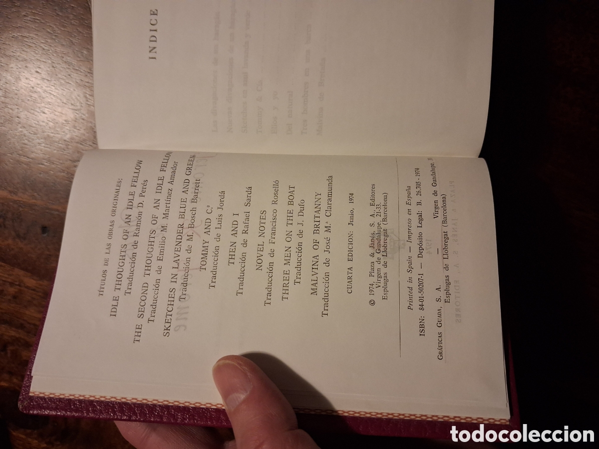 Libros de segunda mano: Obras de Jerome K. Jerome - Foto 5