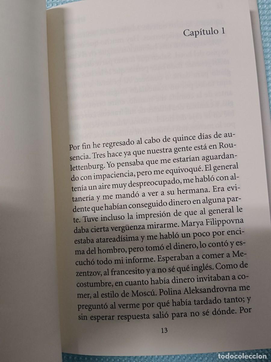 Libros de segunda mano: EL JUGADOR. DOSTOYEVSKI - Foto 7
