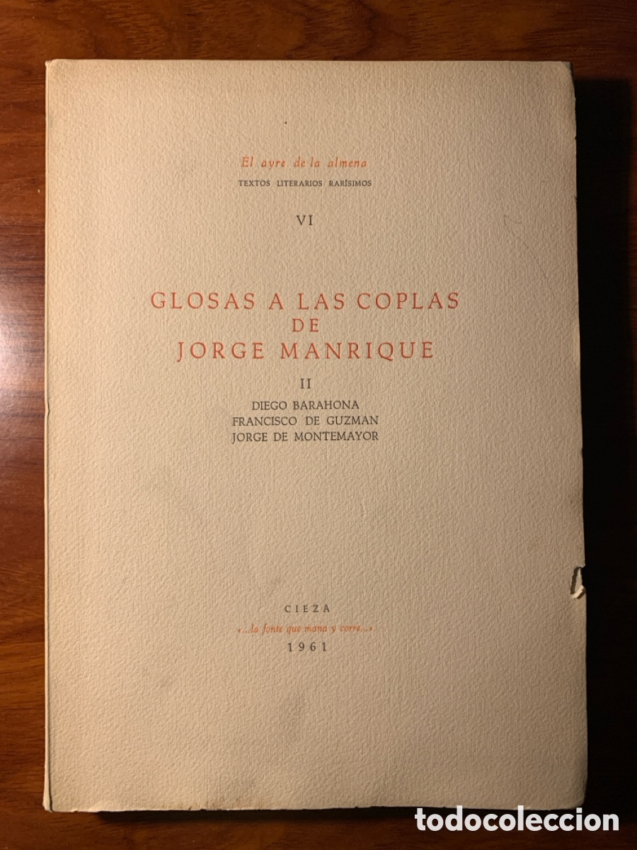 Libros de segunda mano: GLosas a las Coplas de Jorge Marrique - Foto 2