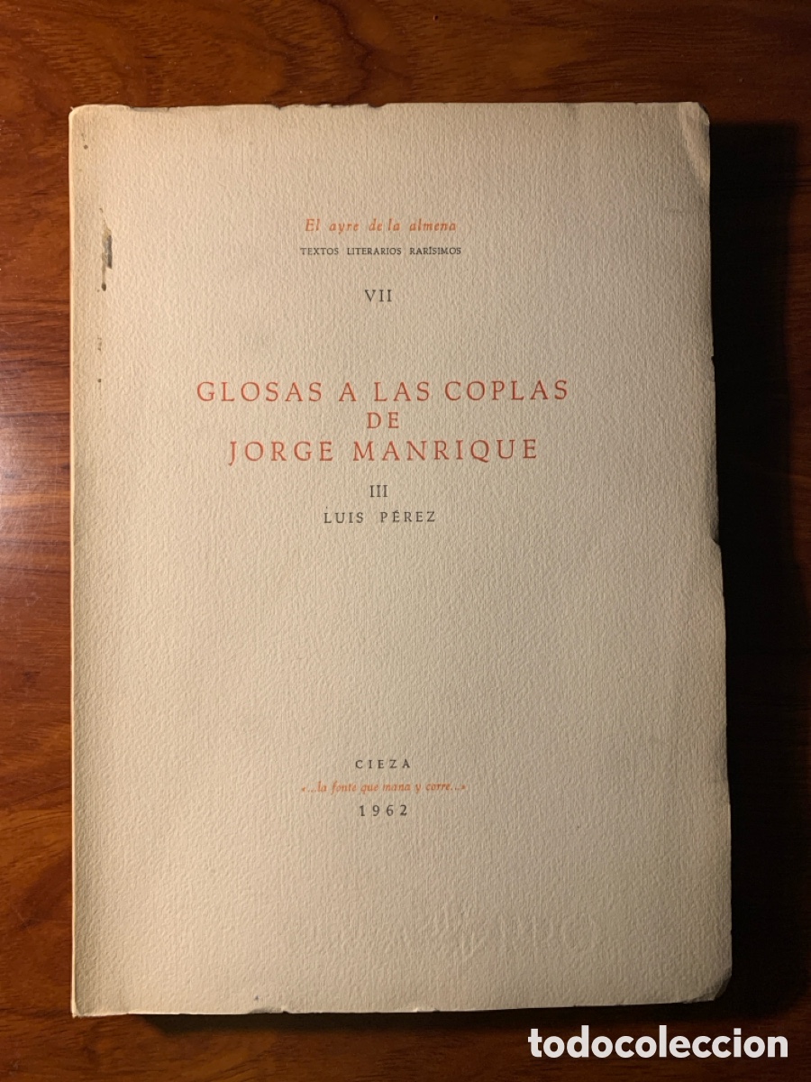 Libros de segunda mano: GLosas a las Coplas de Jorge Marrique - Foto 3