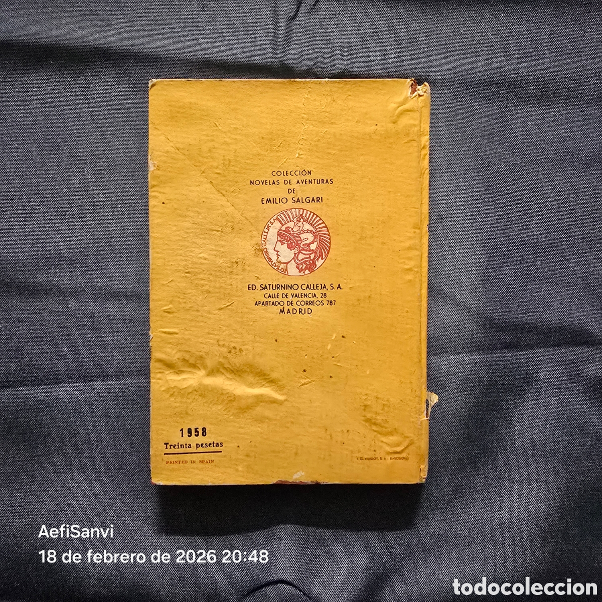 Libros de segunda mano: LA REINA DE LOS CARIBES (E. SALGARI) (CALLEJA) - Foto 2