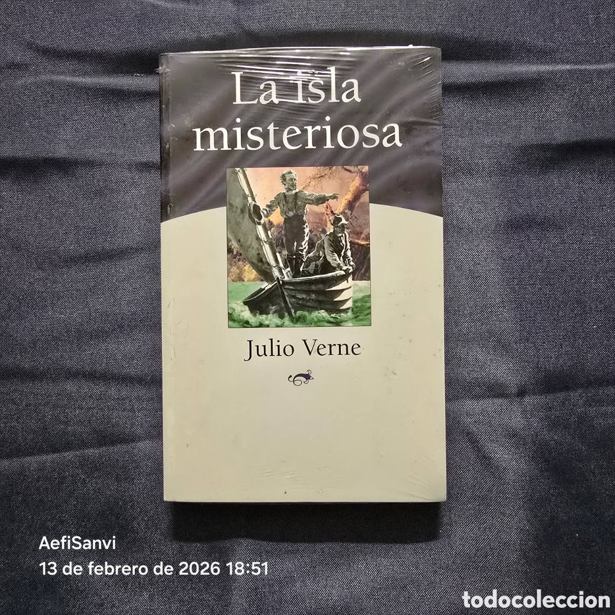 Libros de segunda mano: LA ISLA MISTERIOSA (JULIO VERNE) - Foto 1