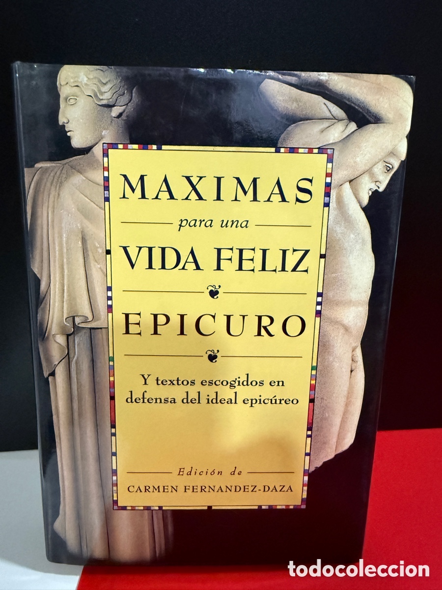 Libros de segunda mano: Epicuro - M&aacute;ximas para una vida feliz - Foto 1