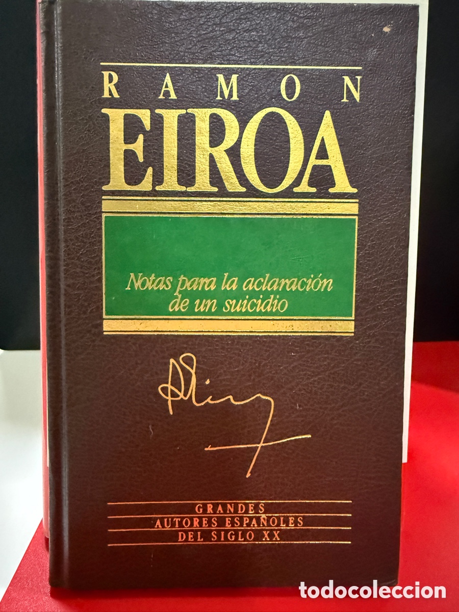 Libros de segunda mano: Ram&oacute;n Eiroa - Notas para la aclaraci&oacute;n de un suicidio - Foto 1