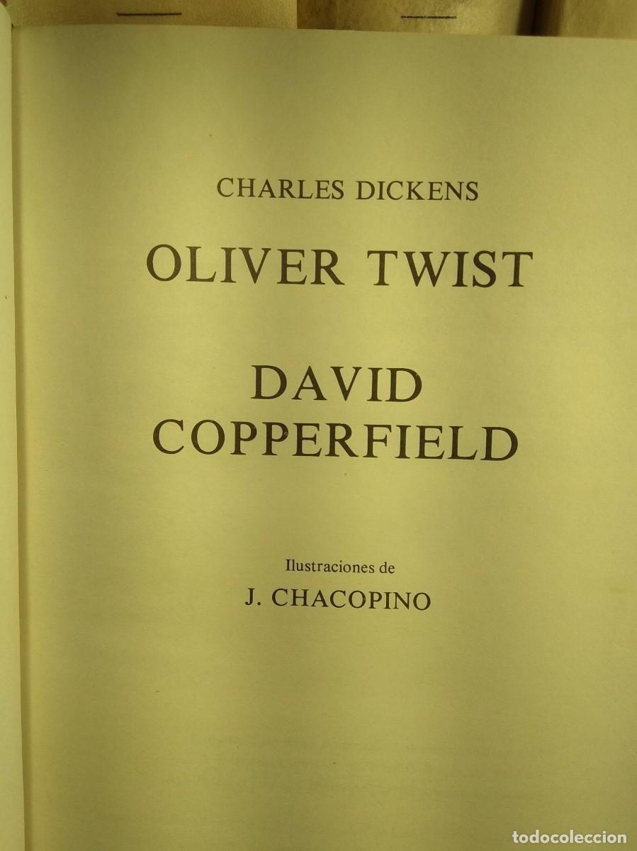 Libros de segunda mano: OLIVER TWIST y DAVID COPPERFIELD. Por Charles Dickens. - Foto 2