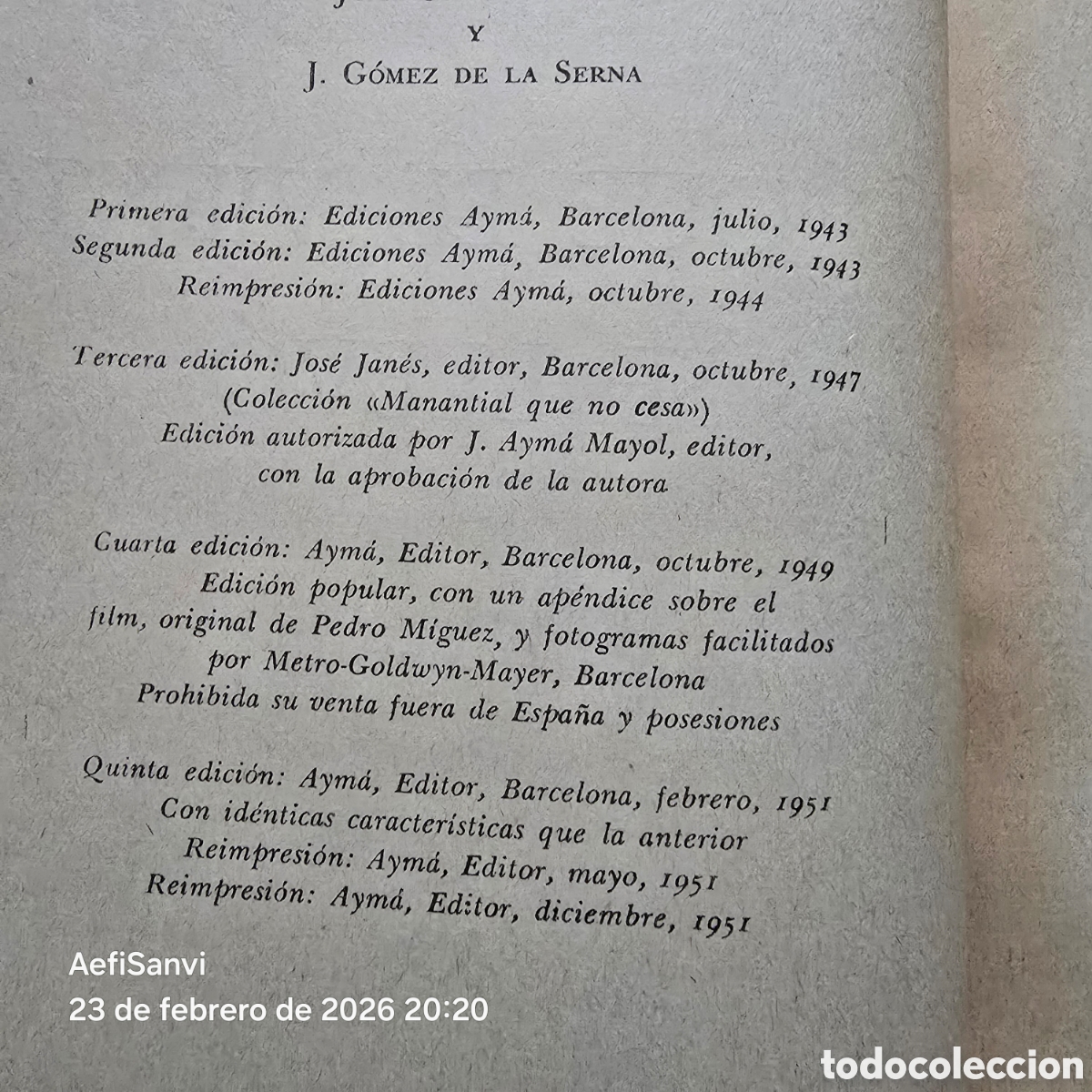 Libros de segunda mano: LO QUE EL VIENTO SE LLEV&Oacute; (MARGARET MITCHELL) (1951) - Foto 2