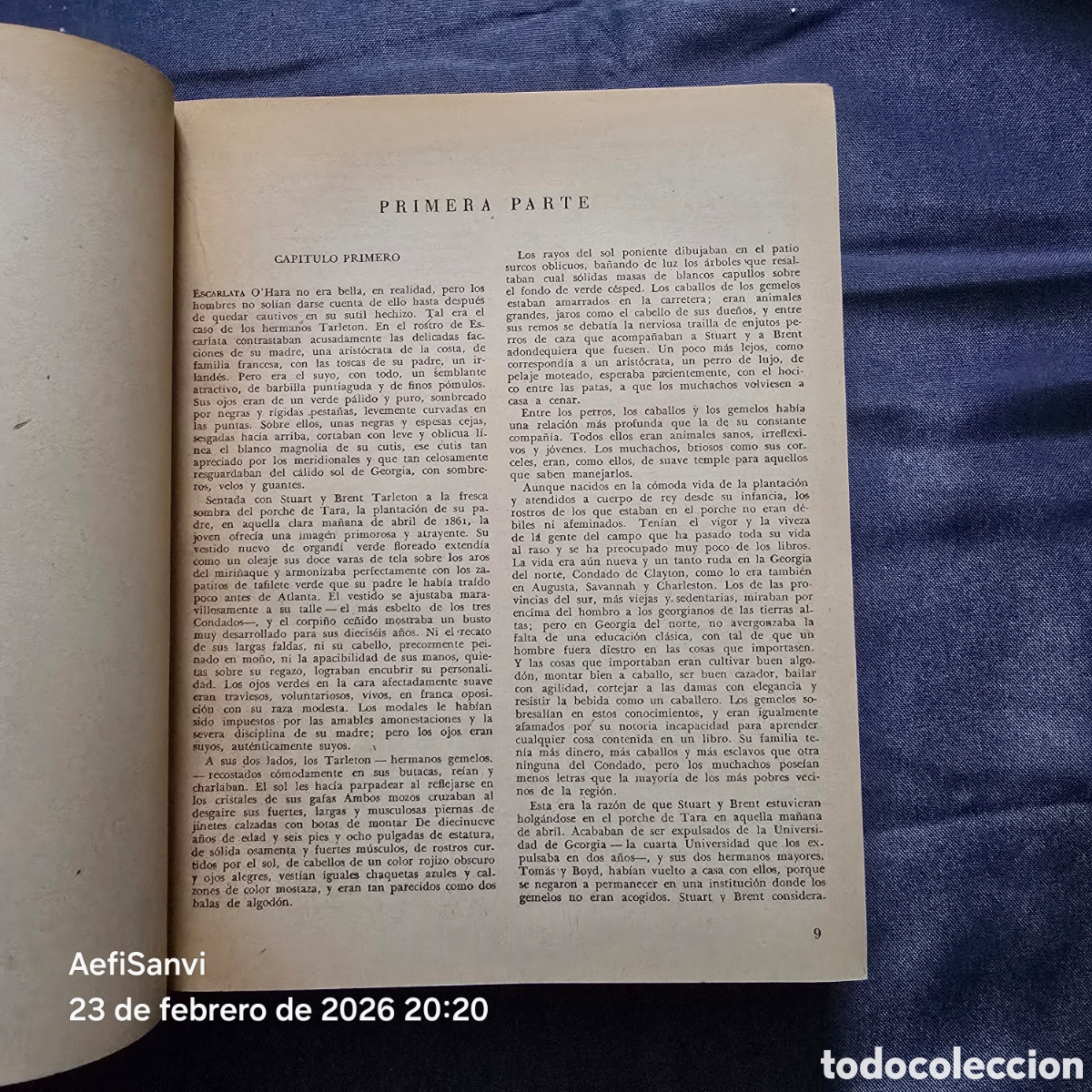 Libros de segunda mano: LO QUE EL VIENTO SE LLEV&Oacute; (MARGARET MITCHELL) (1951) - Foto 3