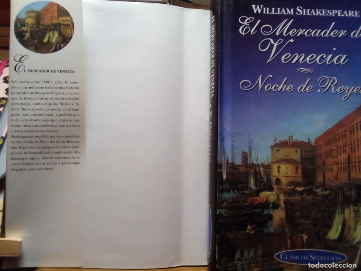Libros de segunda mano: EL MERCADER DE VENECIA DE WILLIAM SHAKESPEARE - Foto 2