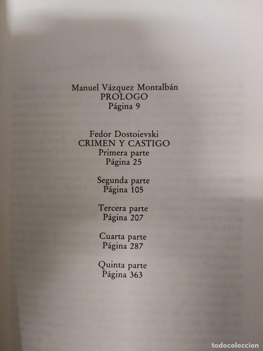 Libros de segunda mano: CRIMEN Y CASTIGO DOSTOYEVSKI - Foto 7