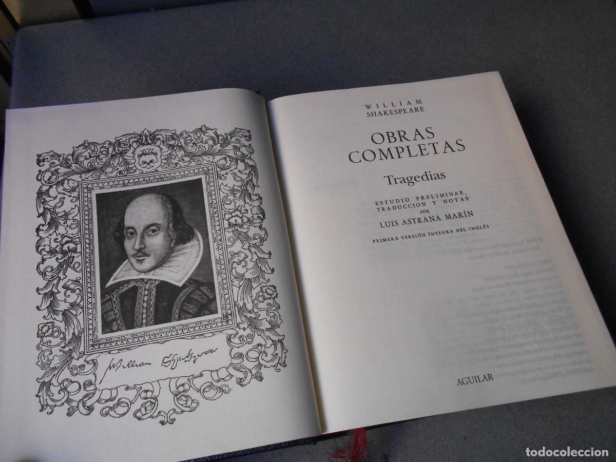 Libros de segunda mano: OBRAS COMPLETAS. TOMO I. WILLIAM SHAKESPEARE - Foto 2