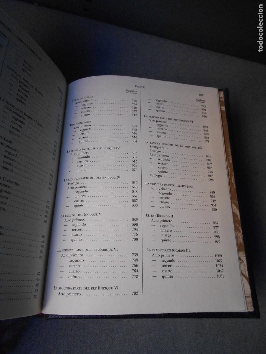 Libros de segunda mano: OBRAS COMPLETAS. TOMO I. WILLIAM SHAKESPEARE - Foto 5
