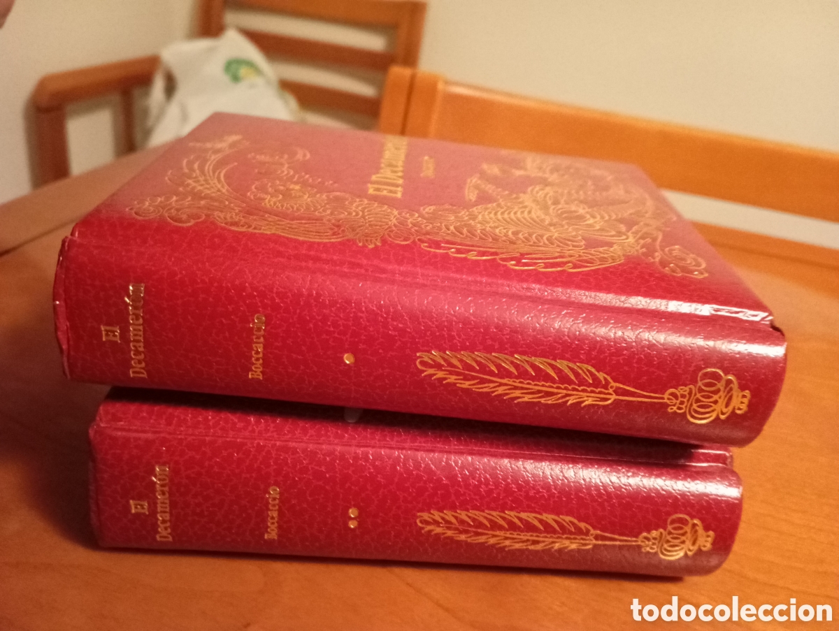 Libros de segunda mano: EL DECAMERON, BOCCACCIO. TOMOS 1 y 2 EDITORIAL PODOUM 1968 - Foto 5